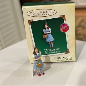 Hallmark Keepsake Ornament - Dorothy in Blue and White